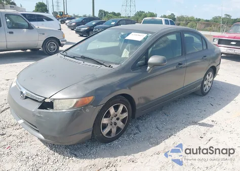 2007 Honda Civic Lx из США, поврежденный, VIN 1HGFA16557L077781